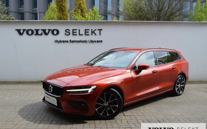 volvo wielkopolskie Volvo V60 cena 109900 przebieg: 129400, rok produkcji 2019 z Poznań